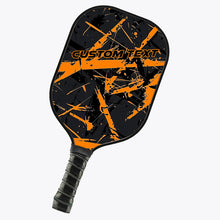 Load image into Gallery viewer, Custom Orange Pickleball Paddles For Men And Women, Pickleball Team Members Paddle, Pickleball Gifts IPHW7237