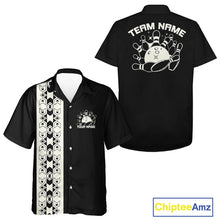 Load image into Gallery viewer, Custom Vintage Tribal Bowling Shirt For Men And Women, Bowling Team Button Up Shirt IPHW10063