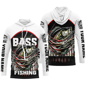 Custom Largemouth Bass Fishing Jerseys, Bass Long Sleeve Tournament Fishing Shirts For Men And Women IPHW5825