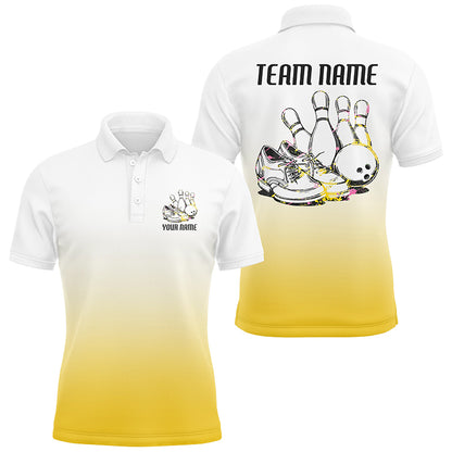 Personalized Multi-Color Bowling Apparel For Men And Women, Bowling Tools Bowling Tournament Team Shirts For Bowlers IPHW6574