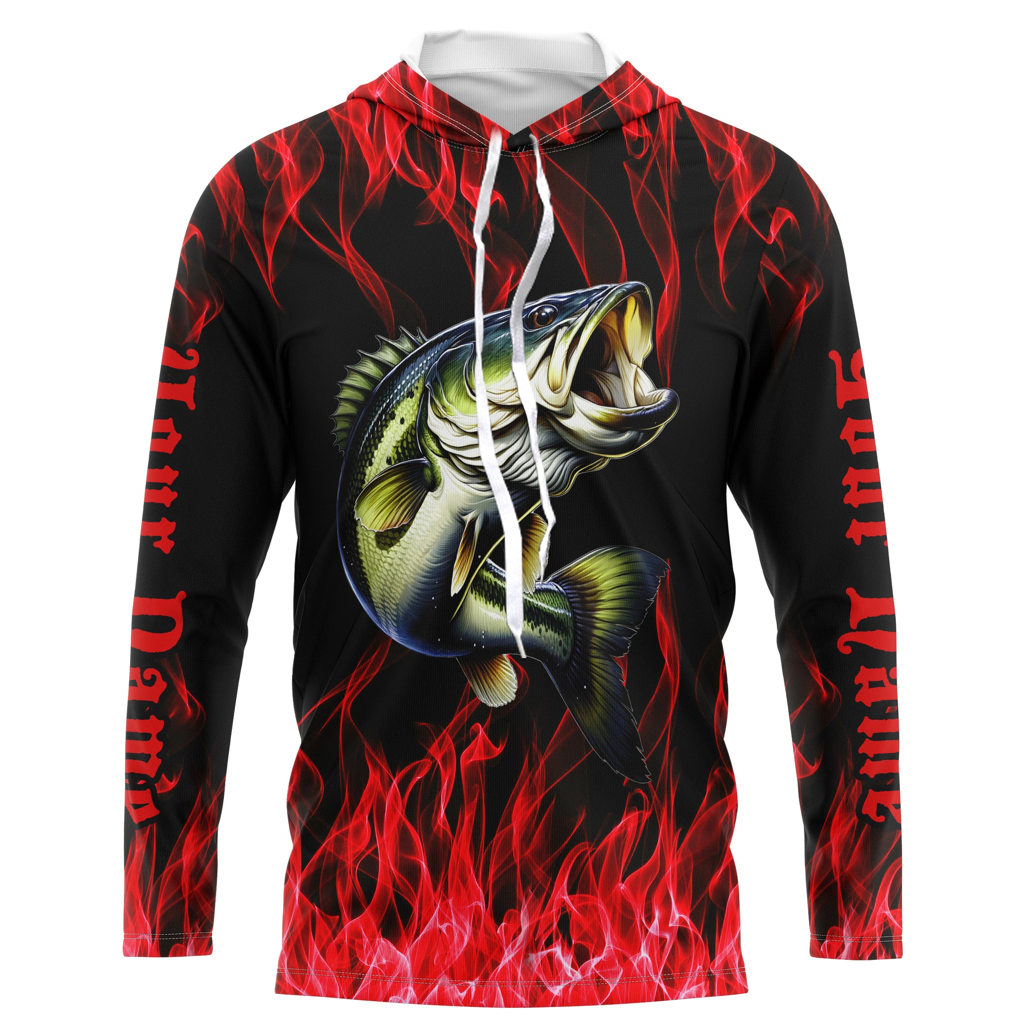  ChipteeAmz Personalized Bass Fishing Jerseys, Bass