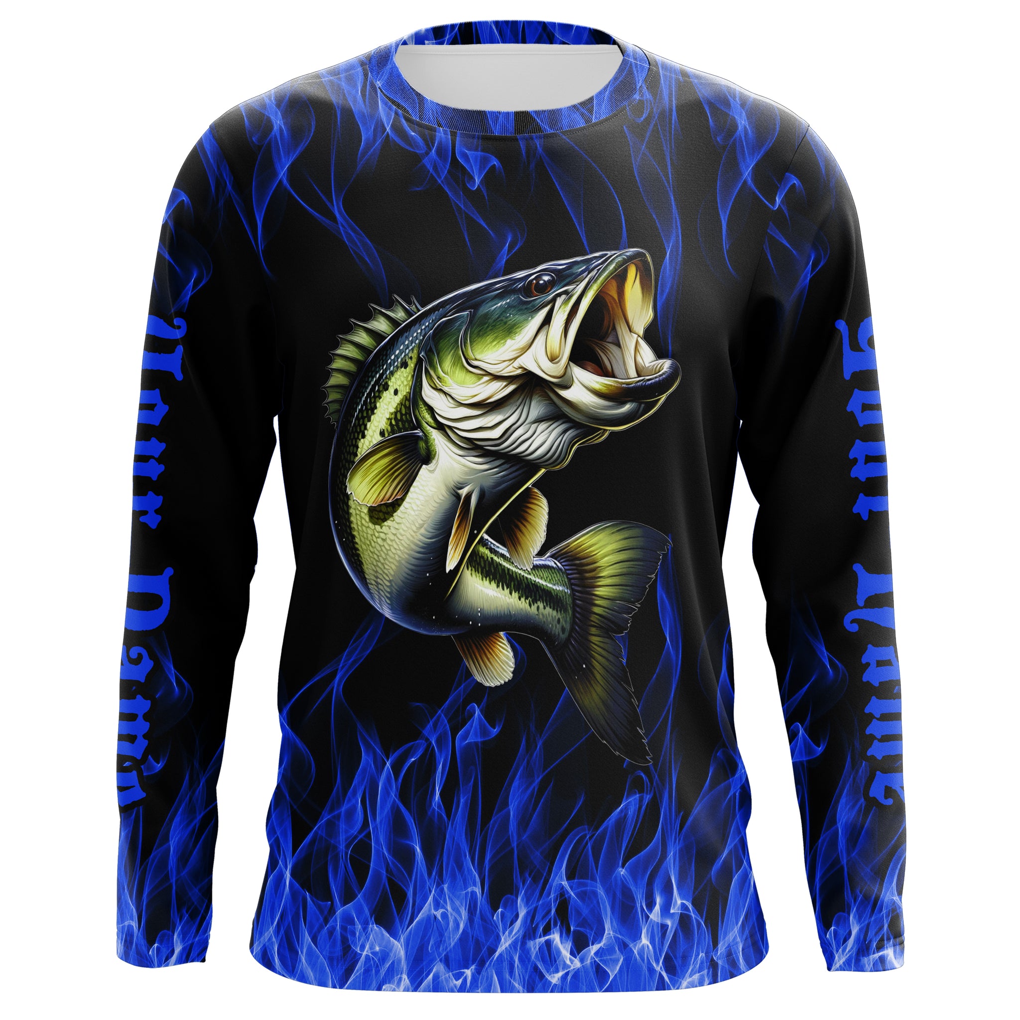 Custom Bass Fishing jerseys, Bass Long sleeve Fishing Shirts personali –  ChipteeAmz