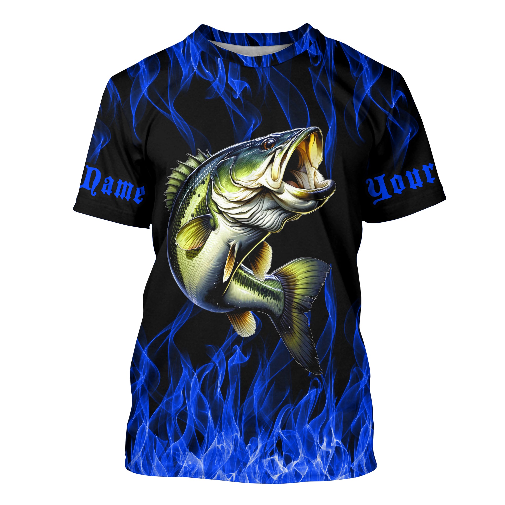 Custom Bass Fishing jerseys, Bass Long sleeve Fishing Shirts