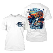 Load image into Gallery viewer, Custom Sailfish Fishing Long Seeve Sport Fishing Shirts, Saltwater Performance Fishing Shirt IPHW7069