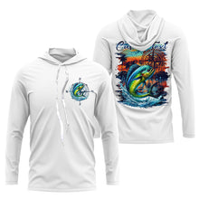 Load image into Gallery viewer, Custom Mahi Mahi Fishing Long Seeve Sport Fishing Shirts, Saltwater Performance Fishing Shirt IPHW7070