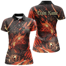 Load image into Gallery viewer, Custom Phoenix Bowling Shirts For Women, Phoenix Bowling Team Jerseys Team Outfits IPHW7663