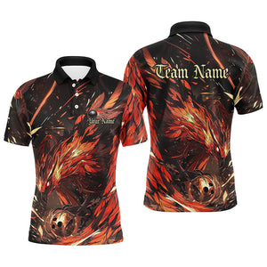 Custom Phoenix Bowling Shirts For Men, Phoenix Bowling Team Jerseys Team Outfits IPHW7663