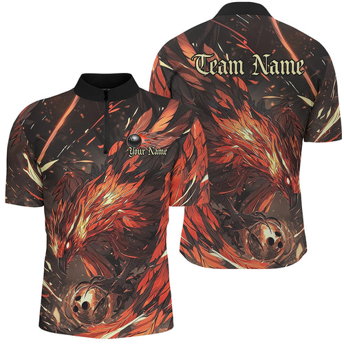 Custom Phoenix Bowling Shirts For Men, Phoenix Bowling Team Jerseys Team Outfits IPHW7663