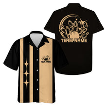 Load image into Gallery viewer, Custom Classic Vintage Bowling Team Shirts, 50S Retro Bowling Button Up Shirt IPHW10089