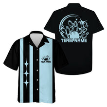 Load image into Gallery viewer, Custom Classic Vintage Bowling Team Shirts, 50S Retro Bowling Button Up Shirt IPHW10089