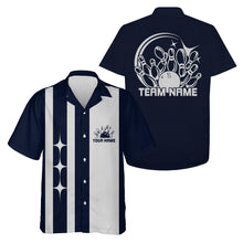 Load image into Gallery viewer, Custom Classic Vintage Bowling Team Shirts, 50S Retro Bowling Button Up Shirt IPHW10089