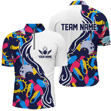 Load image into Gallery viewer, Custom Bowling Shirts For Men And Women, Personalized Bowling Team Jerseys IPHW4597