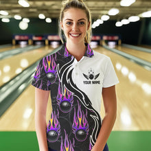 Load image into Gallery viewer, Custom Bowling Shirts For Women, Personalized Bowling Team Jerseys IPHW4598