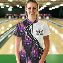 Load image into Gallery viewer, Custom Bowling Shirts For Women, Personalized Bowling Team Jerseys IPHW4598