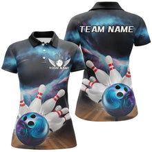 Load image into Gallery viewer, Custom Galaxy Bowling Shirts For Women, Bowling League Shirts Team Jerseys Bowlers Outfits IPHW7677