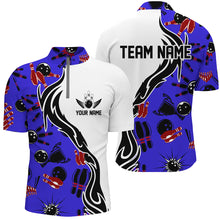 Load image into Gallery viewer, Custom Bowling Shirts For Men And Women, Personalized Bowling Team Jerseys Bowling Pattern IPHW4957