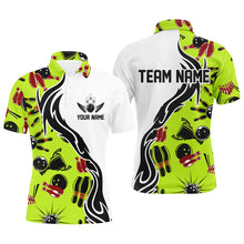 Load image into Gallery viewer, Custom Bowling Shirts For Men And Women, Personalized Bowling Team Jerseys Bowling Pattern IPHW4958