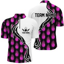 Load image into Gallery viewer, Custom Bowling Shirts For Men And Women, Personalized Bowling Team Jerseys Bowling Pattern IPHW4961