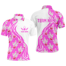 Load image into Gallery viewer, Custom Bowling Shirts For Men And Women, Personalized Bowling Team Jerseys Bowling Pattern IPHW4963