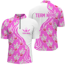 Load image into Gallery viewer, Custom Bowling Shirts For Men And Women, Personalized Bowling Team Jerseys Bowling Pattern IPHW4963