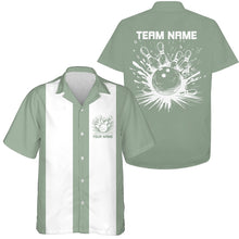 Load image into Gallery viewer, Personalized Hawaiian Vintage Bowling Shirts For Men And Women, Retro Bowling Shirt For Bowling Team IPHW6594