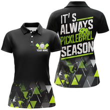 Load image into Gallery viewer, &quot;It&#39;S Always Pickleball Season&quot; Women&#39;S Pickleball Outfits Custom Pickleball Uniform | Green IPHW6915