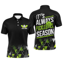 Load image into Gallery viewer, &quot;It&#39;S Always Pickleball Season&quot; Men&#39;S Pickleball Outfits Custom Pickleball Team Uniform | Green IPHW6915
