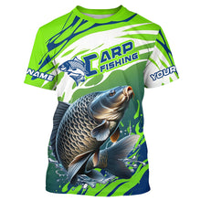 Load image into Gallery viewer, Carp Fishing Custom Long Sleeve Fishing Shirts, Carp Fishing Tournament Shirts Fishing Jerseys IPHW7184