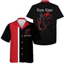 Load image into Gallery viewer, Custom Flame Bowling Shirts For Men And Women, Vintage Bowling Shirt, Retro Bowling Apparel IPHW7254