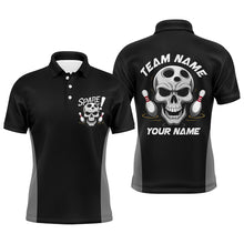 Load image into Gallery viewer, Custom Skull Bowling Shirts For Men And Women, Spare Me Bowlers Outfit Bowling Apparel IPHW6699