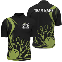 Load image into Gallery viewer, Custom Vintage Bowling Shirts For Men, Classic Bowling Team Shirts Bowling Jerseys | Green IPHW7272