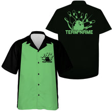 Load image into Gallery viewer, Custom Classic 50S Style Bowling Unisex Hawaiian Shirts, Vintage Bowling Team Outfit IPHW10066