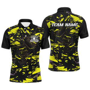 Custom Multi-Color Camo Bowling Team Shirt For Men And Women, Bowling Tournament Bowling League Outfit For Bowler IPHW6568