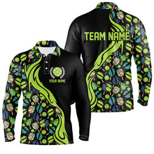 Load image into Gallery viewer, Custom Pickleball Balls And Paddles Pattern Pickleball Polo Shirts For Men, Pickleball Apparel IPHW6725
