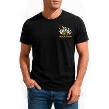 Load image into Gallery viewer, Custom Flame Dragon Bowling T-Shirts For Men, Yellow Fire Bowling Ball Graphics IPHW9067