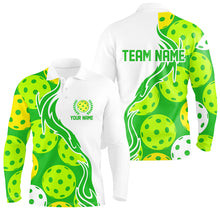 Load image into Gallery viewer, Custom Men&#39;s Pickleball Polo Shirts With Team Name, Outdoor Pickleball Outfits For Players IPHW5194