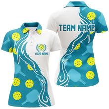 Load image into Gallery viewer, Custom Women&#39;s Pickleball Polo Shirts With Team Name, Outdoor Pickleball Outfits For Players IPHW5196