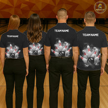 Load image into Gallery viewer, Custom Smoke Bowling Shirts For Men, Bowling Uniform Team Bowling Jerseys IPHW7373