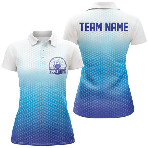 Custom Bowling Jerseys With Name For Women, Personalized Bowling Team Shirts IPHW4970