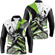 Load image into Gallery viewer, Custom Pickleball Shirts For Men, Men'S Pickleball Outfits Personalized Pickleball Gifts | Green IPHW6928