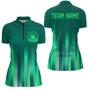 Custom Bowling Jerseys With Name For Women, Personalized Bowling Team Jerseys IPHW4988