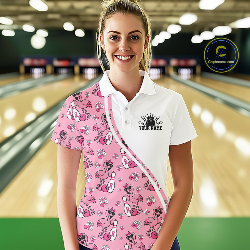 Close-up fabric detail of lightweight 100% polyester quick-dry bowling shirt