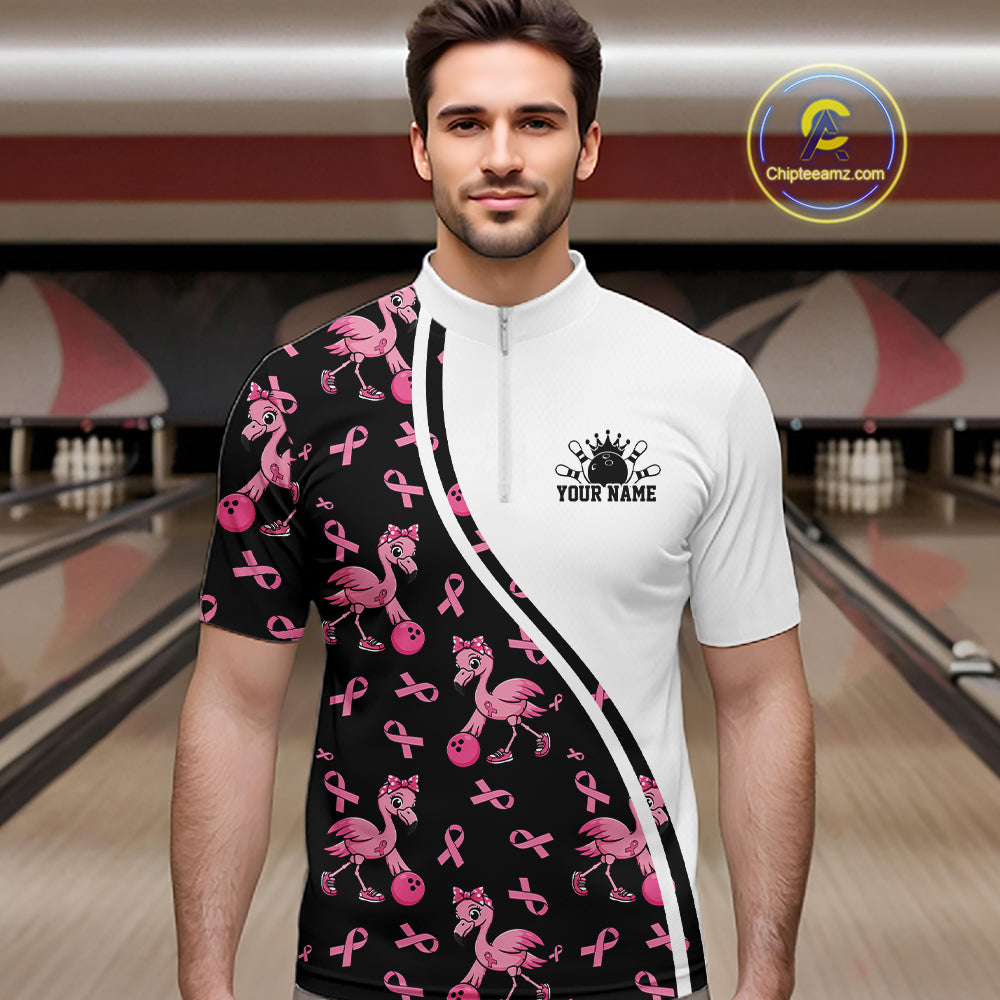Close-up fabric detail of lightweight 100% polyester quick-dry bowling shirt