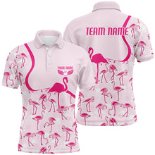 Load image into Gallery viewer, Pink Flamingo Customized Bowling Shirts For Men And Women, Bowling Tournament Shirts For Bowlers IPHW6680