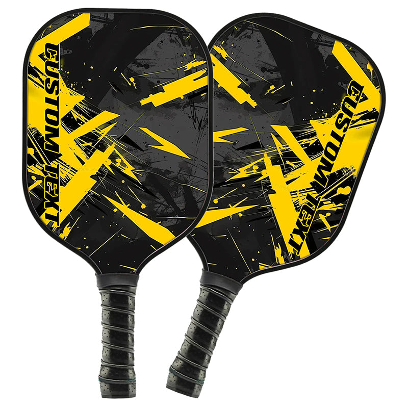 Custom Yellow Pickleball Paddles For Men And Women, Pickleball Team Members Paddle, Pickleball Gifts IPHW7240