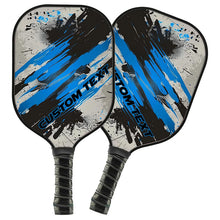 Load image into Gallery viewer, Custom Blue Pickleball Paddle For Men And Women, Pickleball Racket With Names, Personalized Pickleball Gifts IPHW7235