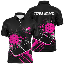 Load image into Gallery viewer, Personalized Multi-Color Pickleball League Shirts For Men And Women, Pickleball Ball And Paddle Jersey For Team IPHW6550