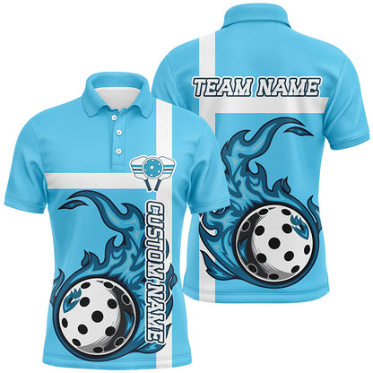 Personalized Multi-Color Pickleball Shirts For Men And Women, Flame Pickleball Ball Tournament Team Jerseys IPHW6554