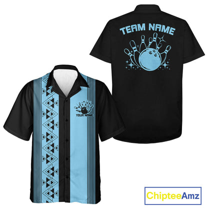 Custom Classic 50S Style Bowling Hawaiian Shirts, Vintage Bowling Team Outfit IPHW10067
