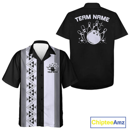Custom Classic 50S Style Bowling Hawaiian Shirts, Vintage Bowling Team Outfit IPHW10067